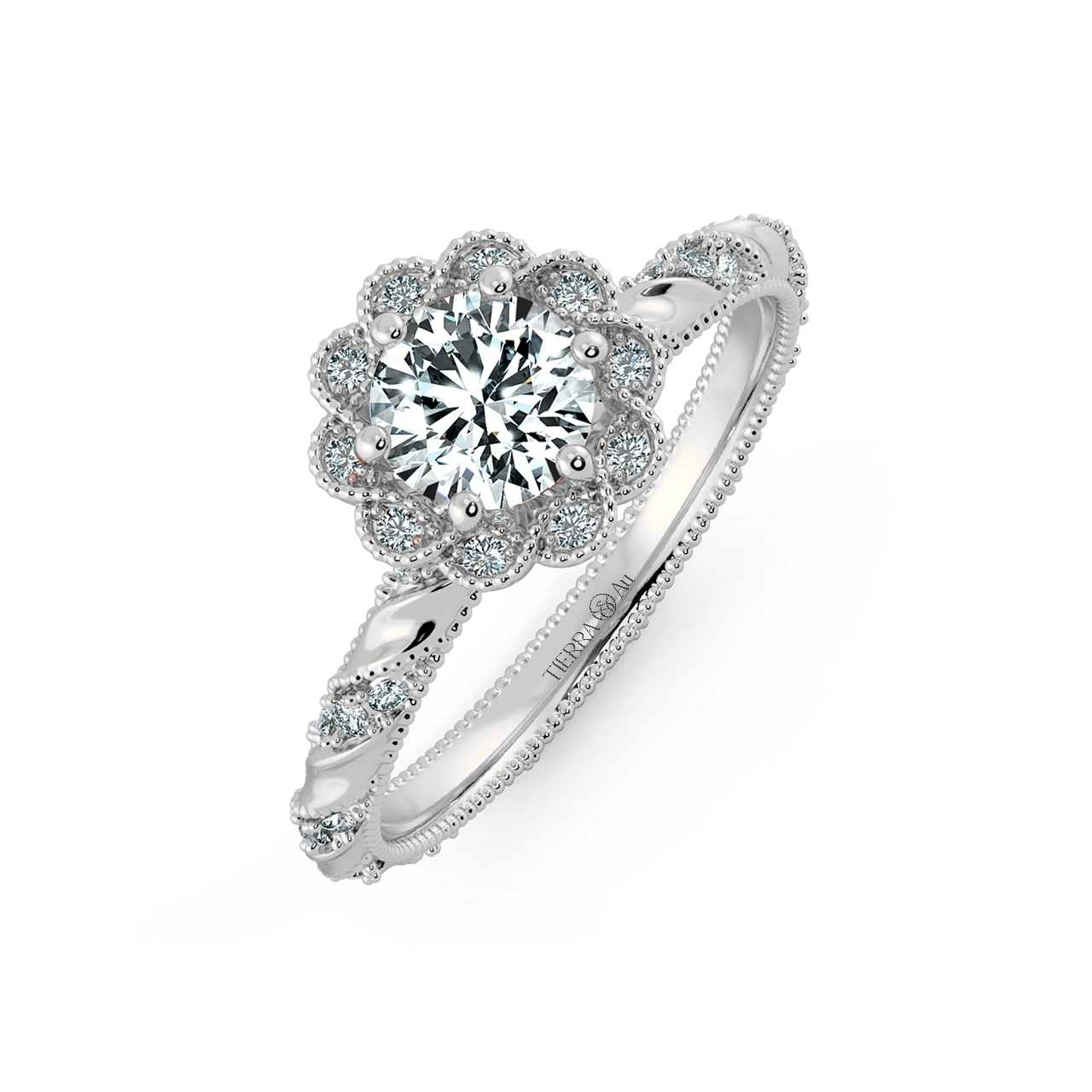 Nhẫn đính hôn Solitaire Twiss NCH1711 3